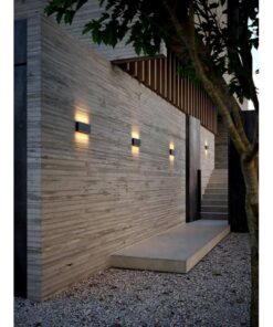 Nordlux Kinver Φωτιστικό Τοίχου Μαύρο LED 10W 3000K – 2118181003