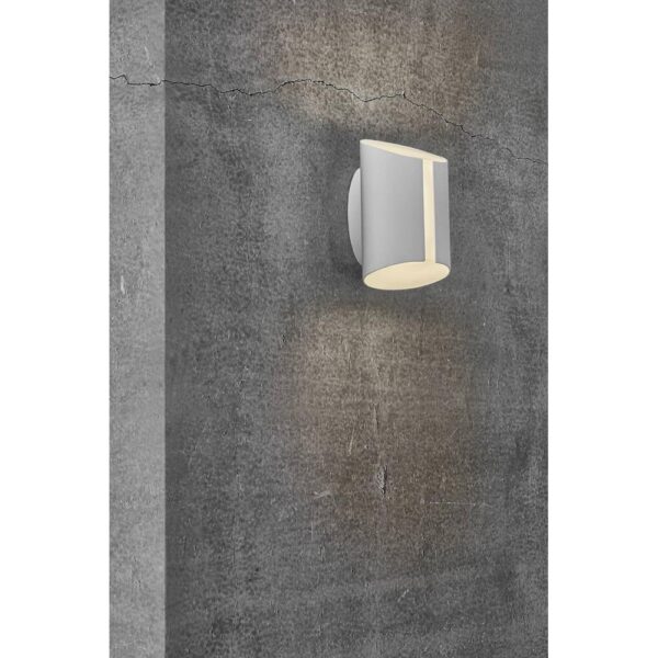 Nordlux Grip Smart Φωτιστικό Τοίχου  Λευκό LED 9W 2200K –  2118201001