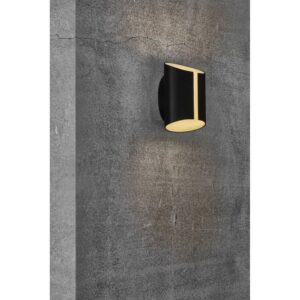 Nordlux Grip Smart Φωτιστικό Τοίχου Μαύρο LED 9W 2200K –  2118201003