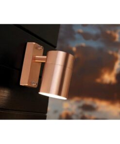 Επιτοίχιο Φωτιστικό Nordlux Tin Single 1xGU10 Χρώματος Χαλκού – 21269930