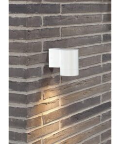 Επιτοίχιο Φωτιστικό Nordlux Tin Single 1xGU10 Λευκού Χρώματος – 21509901