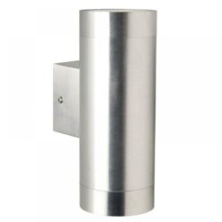 Επιτοίχιο Φωτιστικό Nordlux Tin Maxi 2xGU10 IP54 Χρώματος Αλουμινίου – 21519929