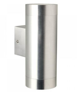 Επιτοίχιο Φωτιστικό Nordlux Tin Maxi 2xGU10 IP54 Χρώματος Αλουμινίου – 21519929