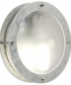 Nordlux Malte Φωτιστικό Τοίχου Γαλβανιζέ E27 IP54 Γαλβανιζέl/Πλαστικό – 21861031