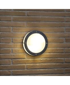 Nordlux Malte Φωτιστικό Τοίχου Γαλβανιζέ E27 IP54 Γαλβανιζέl/Πλαστικό – 21861031