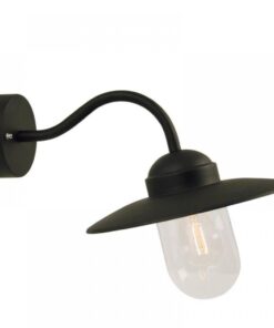 Nordlux Luxembourg Φωτιστικό Τοίχου Μαύρο E27 Γυάλινο/Μεταλλικό – 22671003