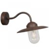 Nordlux Luxembourg Φωτιστικό Τοίχου Rusty E27  Γυάλινο/Μεταλλικό –  22671009