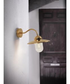 Nordlux Luxembourg Φωτιστικό Τοίχου Χαλκός E27 Χαλκός/Γυαλί – 22671030