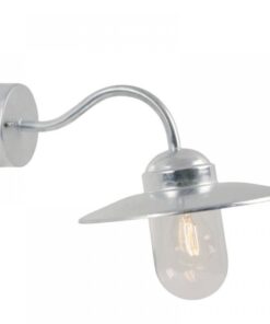 Nordlux Luxembourg Φωτιστικό Τοίχου Γαλβανιζέ E27 Γυαλί – 22661031