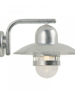 Nordlux Nibe Φωτιστικό Τοίχου Γαλβανιζέ E27 Γυαλί – 24981031