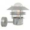 Nordlux Blokhus Up Sensor Φωτιστικό Τοίχου Γαλβανιζέ IP54 E27 Αισθητήρα Ανίχνευσης Κίνησης –  25031031