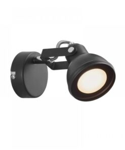 Nordlux Aslak Φωτιστικό Τοίχου Μαύρο GU10 Μεταλλικό – 45721003