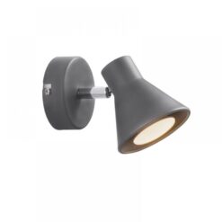 Nordlux Eik Φωτιστικό Τοίχου Γκρι GU10 Μεταλλικό – 45761010