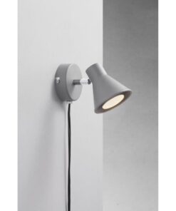 Nordlux Eik Φωτιστικό Τοίχου Γκρι GU10 Μεταλλικό – 45761010