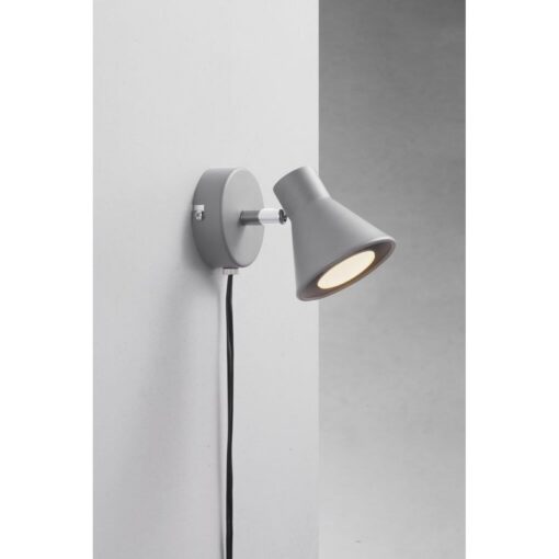 Nordlux Eik Φωτιστικό Τοίχου Γκρι GU10  Μεταλλικό –  45761010
