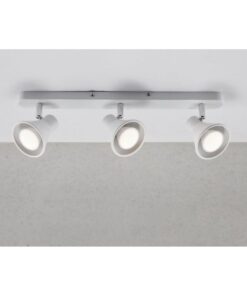 Nordlux Eik 3-Spot Σποτ Φωτιστικό Λευκό GU10 Μεταλλικό – 45780101