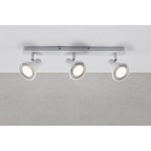 Nordlux Eik 3-Spot  Σποτ Φωτιστικό  Λευκό GU10  Μεταλλικό –  45780101