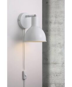 Nordlux Pop Φωτιστικό Τοίχου Λευκό E27 Μεταλλικό – 45841001