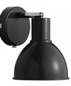 Nordlux Pop Φωτιστικό Τοίχου Μαύρο E27 Μεταλλικό – 45841003