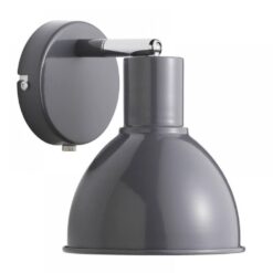 Nordlux Pop Φωτιστικό Τοίχου Ανθρακί E27 Μεταλλικό – 45841050