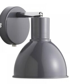 Nordlux Pop Φωτιστικό Τοίχου Ανθρακί E27 Μεταλλικό – 45841050