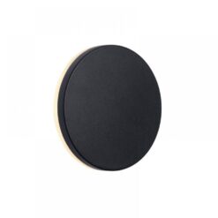 Nordlux Artego Round Φωτιστικό Τοίχου Μαύρο IP54 LED 8W 3000K – 46941003