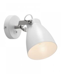 Nordlux Largo Φωτιστικό Τοίχου Λευκό E27 Μεταλλικό – 47051001