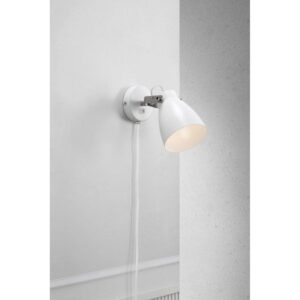 Nordlux Largo Φωτιστικό Τοίχου Λευκό E27  Μεταλλικό –  47051001