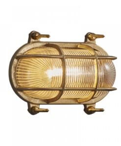 Nordlux Helford Φωτιστικό Τοίχου Ορείχαλκος E27 Ορείχαλκος/Γυάλινο – 49031035