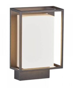 Nordlux Nestor Φωτιστικό Τοίχου Μαύρο IP44 LED 8W 2700K – 49041003