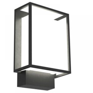 Nordlux Nestor Φωτιστικό Τοίχου Μαύρο IP44 LED 8W 2700K –  49041003