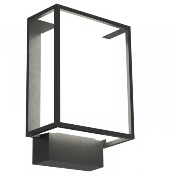 Nordlux Nestor Φωτιστικό Τοίχου Μαύρο IP44 LED 8W 2700K –  49041003
