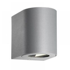 Nordlux Canto 2 Φωτιστικό Τοίχου Γκρι LED 500lm Αλουμίνιο – 49701010