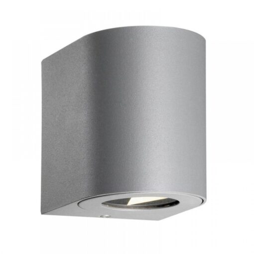 Nordlux Canto 2 Φωτιστικό Τοίχου Γκρι LED 500lm Αλουμίνιο – 49701010