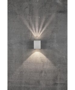 Nordlux Canto Kubi 2 Φωτιστικό Τοίχου Λευκό LED 500lm Αλουμίνιο – 49711001