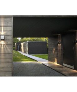 Nordlux Canto Kubi 2 Φωτιστικό Τοίχου Γαλβανιζέ LED 500lm Μεταλλικό – 49711031