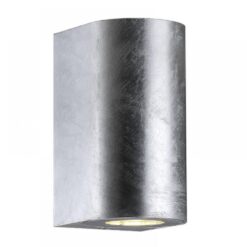 Nordlux Canto Maxi 2 Φωτιστικό Τοίχου Γαλβανιζέ IP44 GU10 Μεταλλικό – 49721031