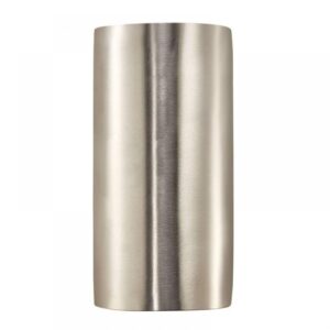 Nordlux Canto Maxi 2 Φωτιστικό Τοίχου Inox IP44 GU10  Μεταλλικό –  49721034