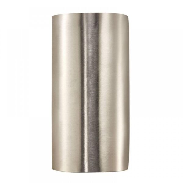 Nordlux Canto Maxi 2 Φωτιστικό Τοίχου Inox IP44 GU10  Μεταλλικό –  49721034