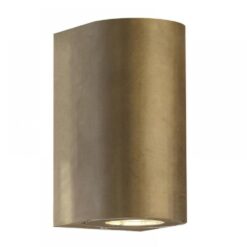 Nordlux Canto Maxi Kubi 2 Φωτιστικό Τοίχου Ορείχαλκος IP44 GU10 – 49721035