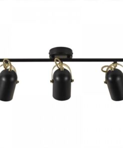 Nordlux Lotus 3-Spot Σποτ Φωτιστικό Μαύρο/ Ορείχαλκος E14 Μεταλλικό – 50120103
