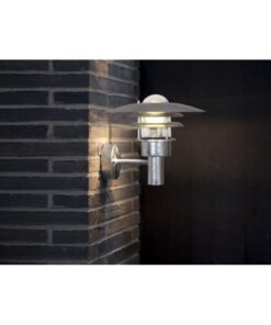 Nordlux Lønstrup 32 Φωτιστικό Τοίχου Γαλβανιζέ E27 Γυαλί – 71411031