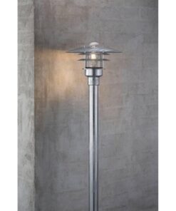 Nordlux Lønstrup 32 Φωτιστικό Κήπου Γαλβανιζέ E27 Γυαλί – 71428031