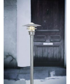 Nordlux Lønstrup 32 Φωτιστικό Κήπου Γαλβανιζέ E27 Γυαλί – 71428031