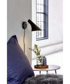 Επιτοίχιο Φωτιστικό Nordlux Vanila 1xE14 Μαύρου Χρώματος Dimmable – 72711003