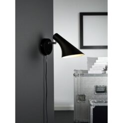 Επιτοίχιο Φωτιστικό Nordlux Vanila 1xE14 Μαύρου Χρώματος Dimmable – 72711003
