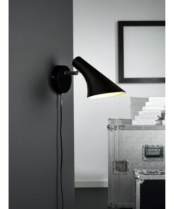 Επιτοίχιο Φωτιστικό Nordlux Vanila 1xE14 Μαύρου Χρώματος Dimmable – 72711003