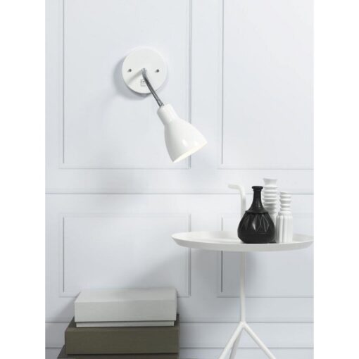Nordlux Cyclone Φωτιστικό Τοίχου Λευκό E14 Dimmable –  72991001
