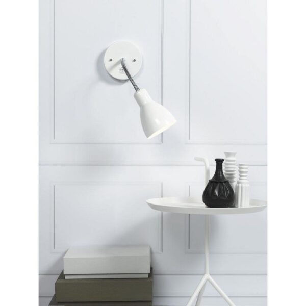 Nordlux Cyclone Φωτιστικό Τοίχου Λευκό E14 Dimmable –  72991001