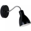 Nordlux Cyclone Φωτιστικό Τοίχου Μαύρο E14 Dimmable   –  72991003